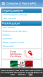 Mobile Screenshot of comune.teora.av.it